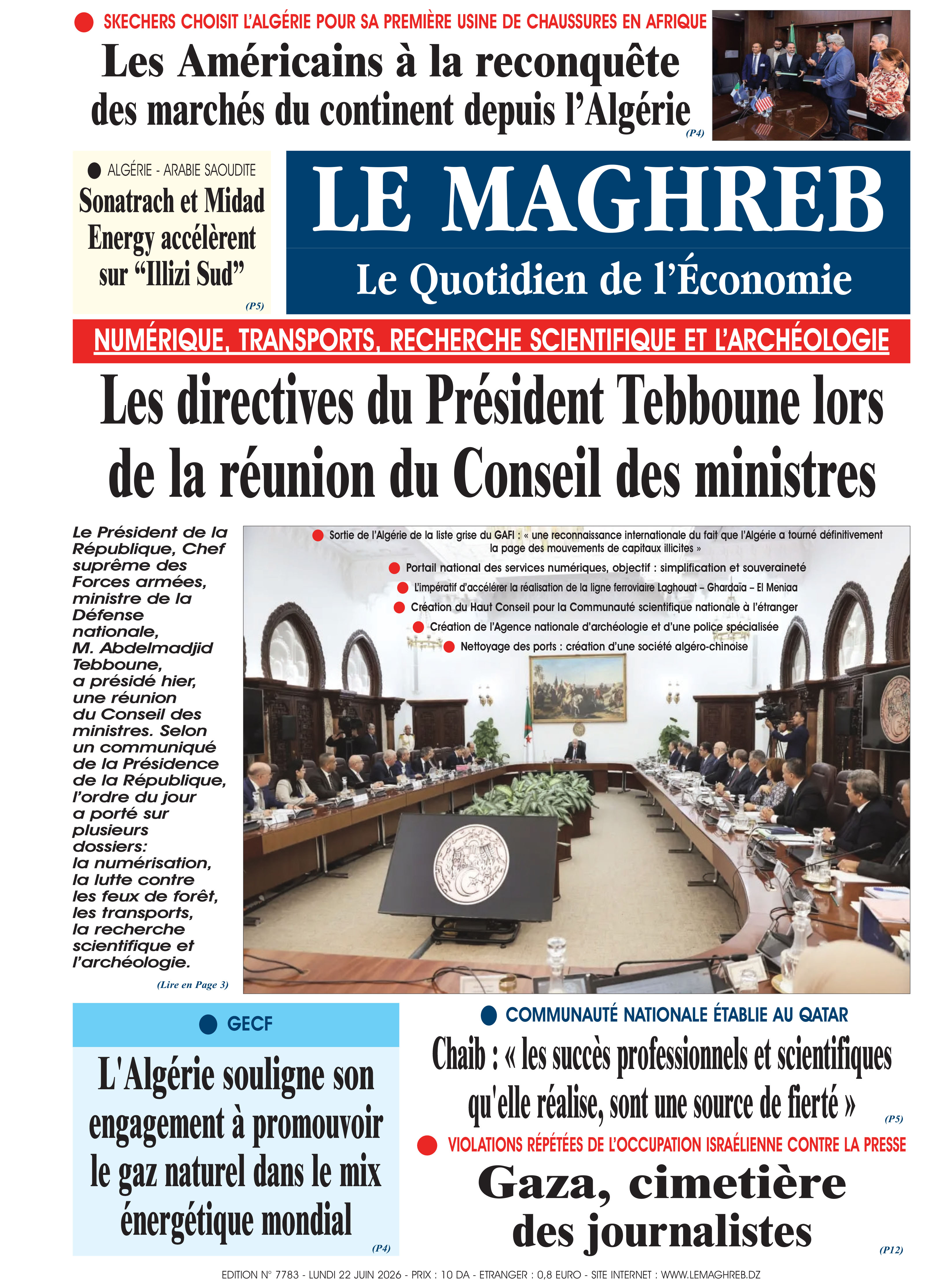 Édition du 2026-06-22