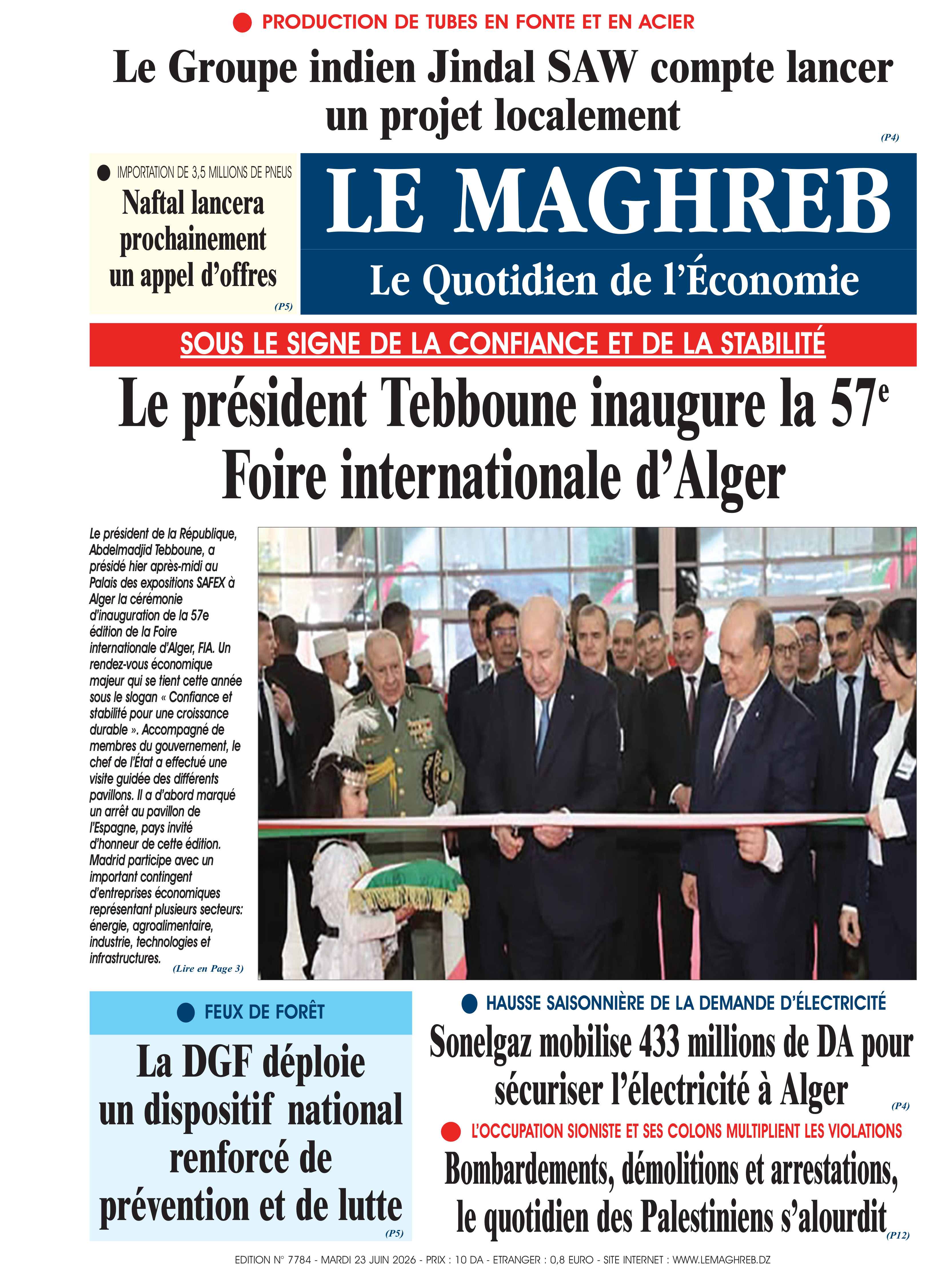 Édition du 2026-06-23