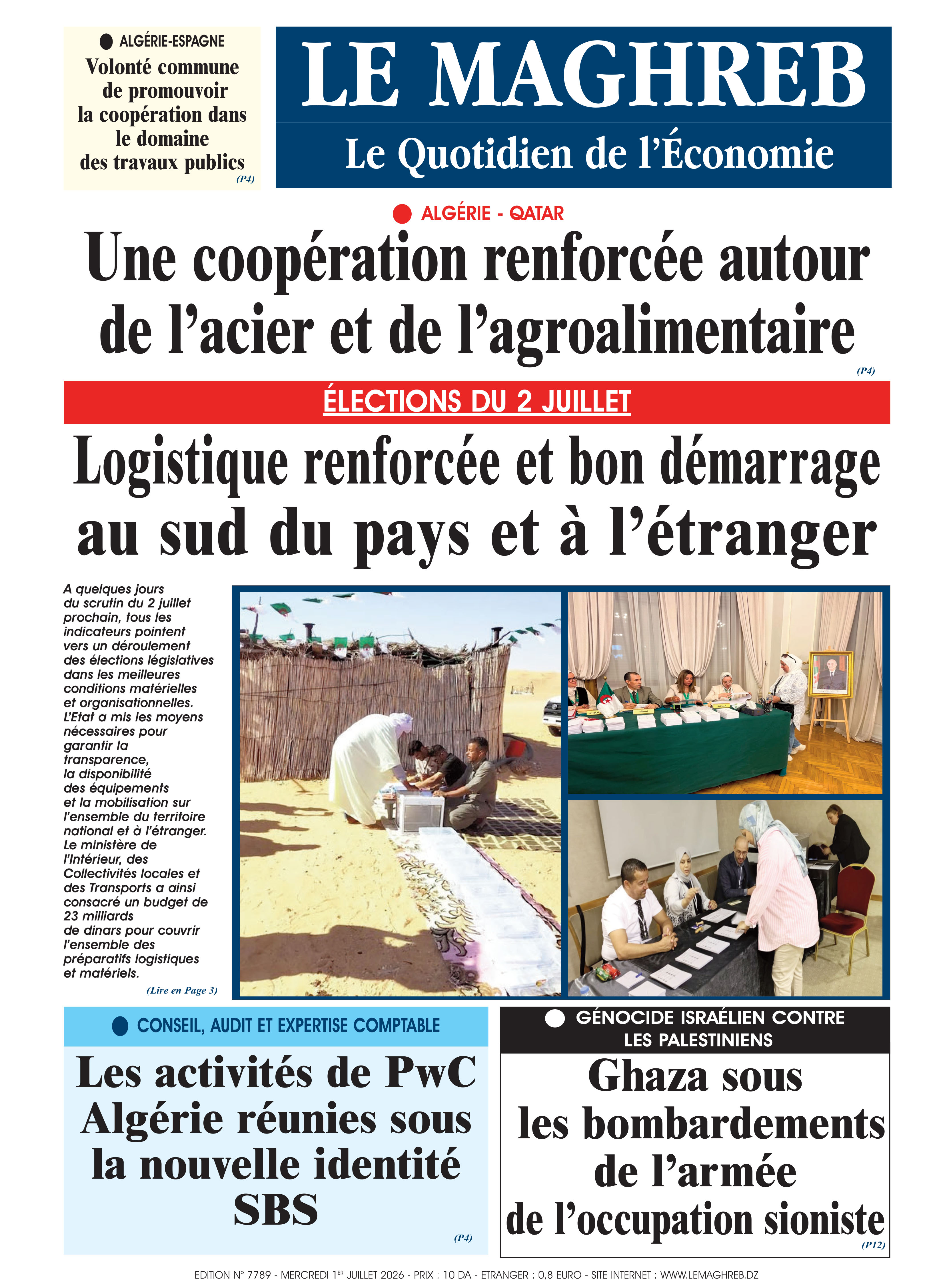Édition du 2026-07-01