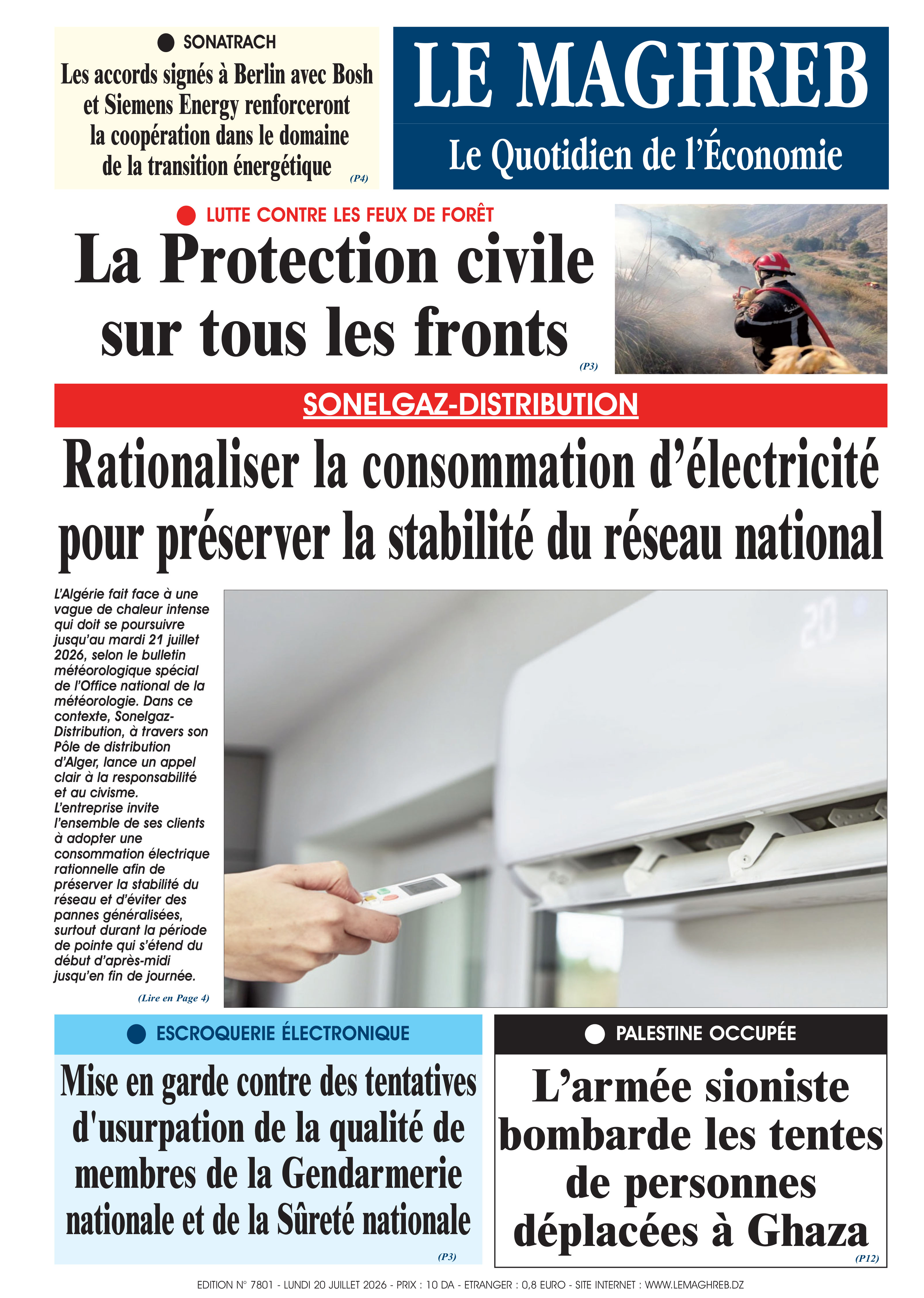 Édition du 2026-07-20