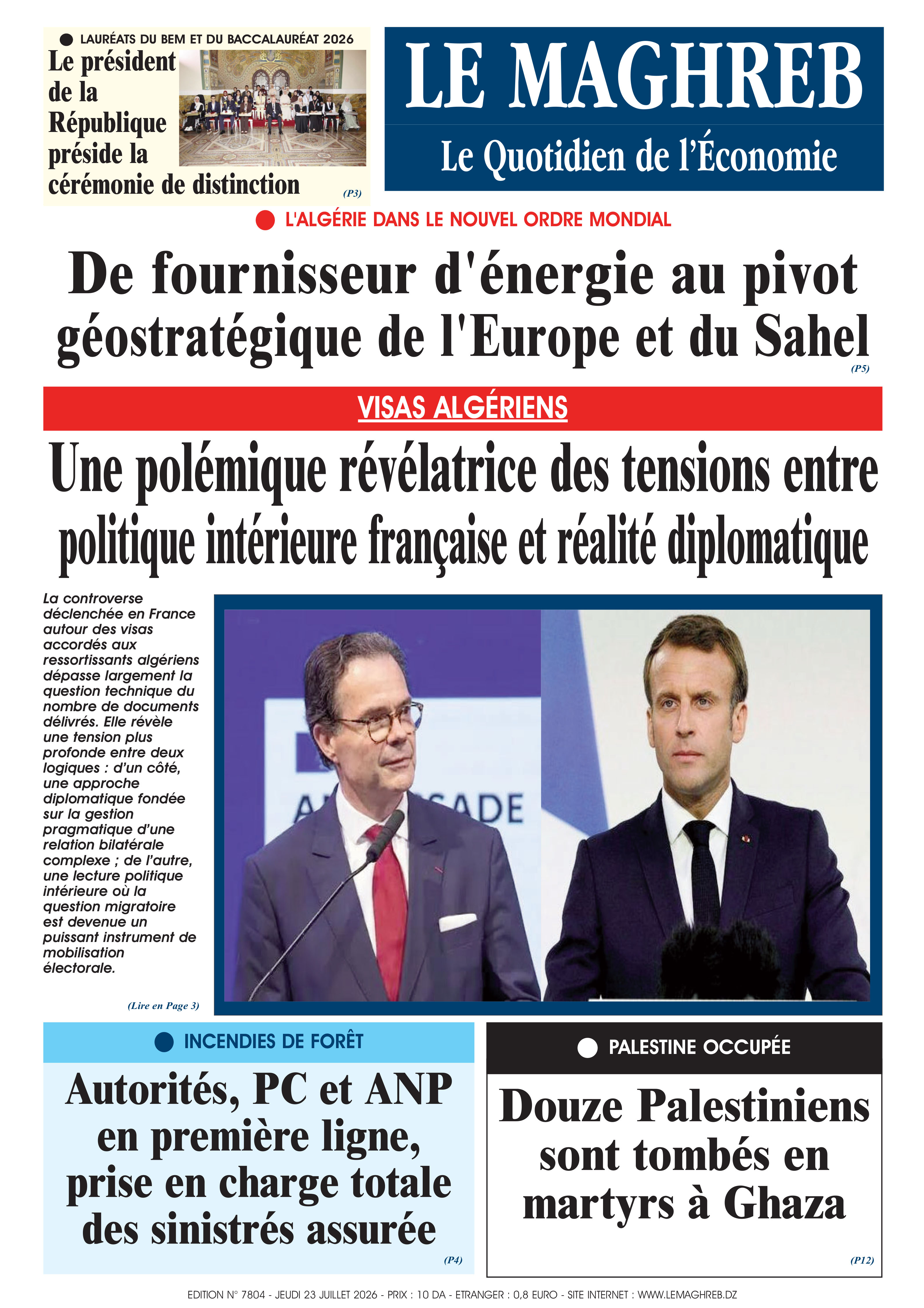 Édition du 2026-07-23
