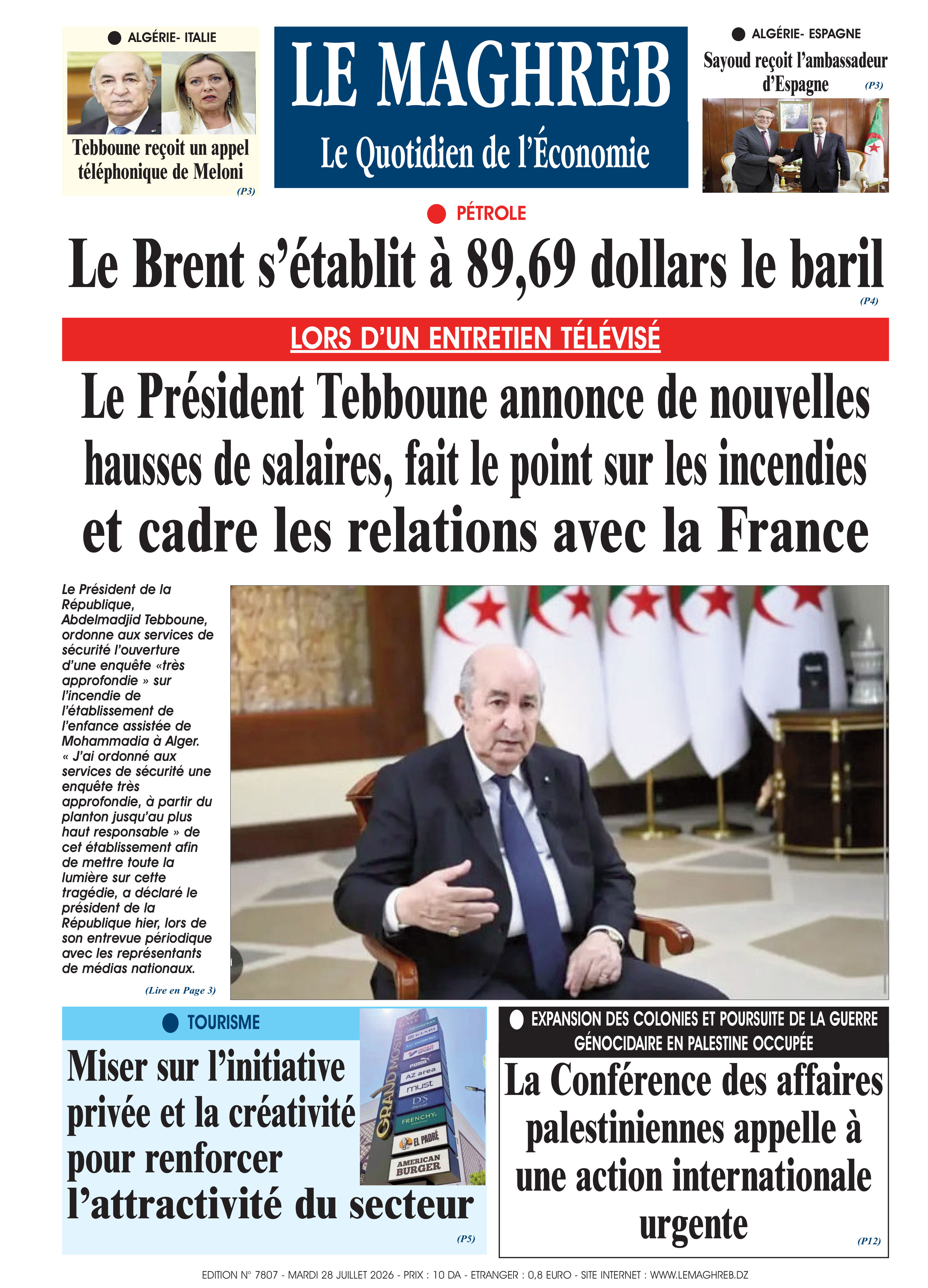 Édition du 2026-07-28