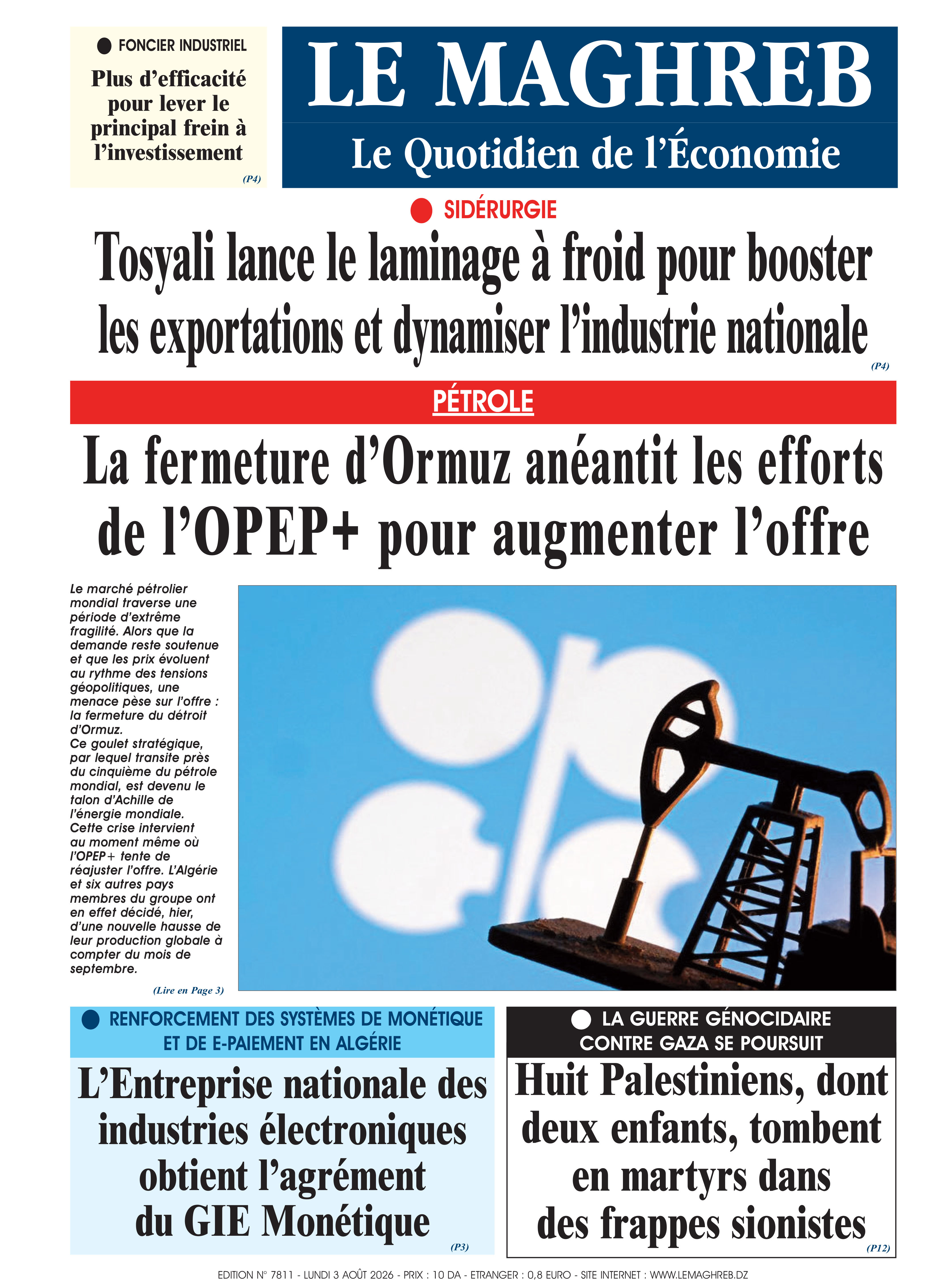 Édition du 2026-08-03