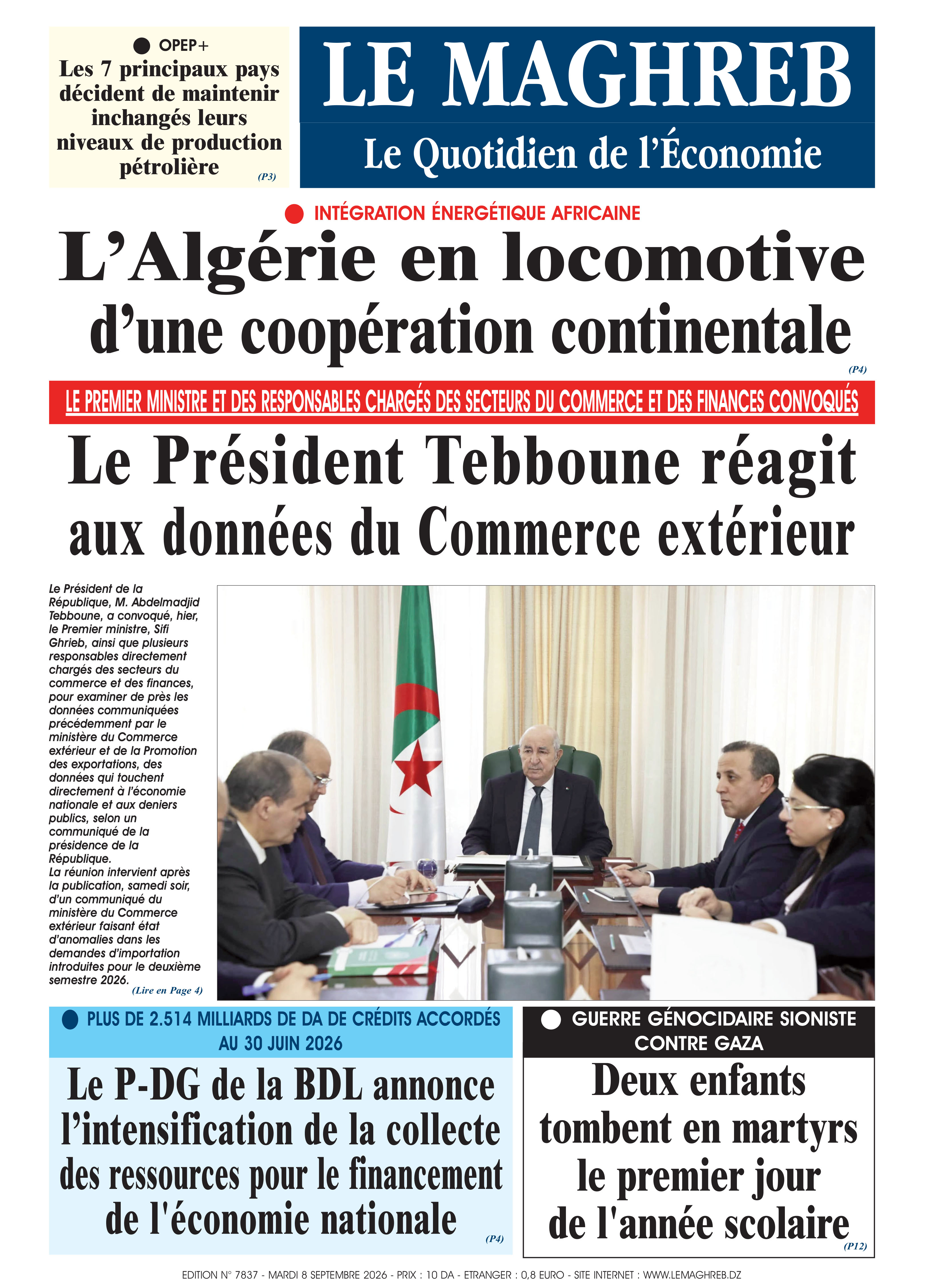 Édition du 2026-09-08