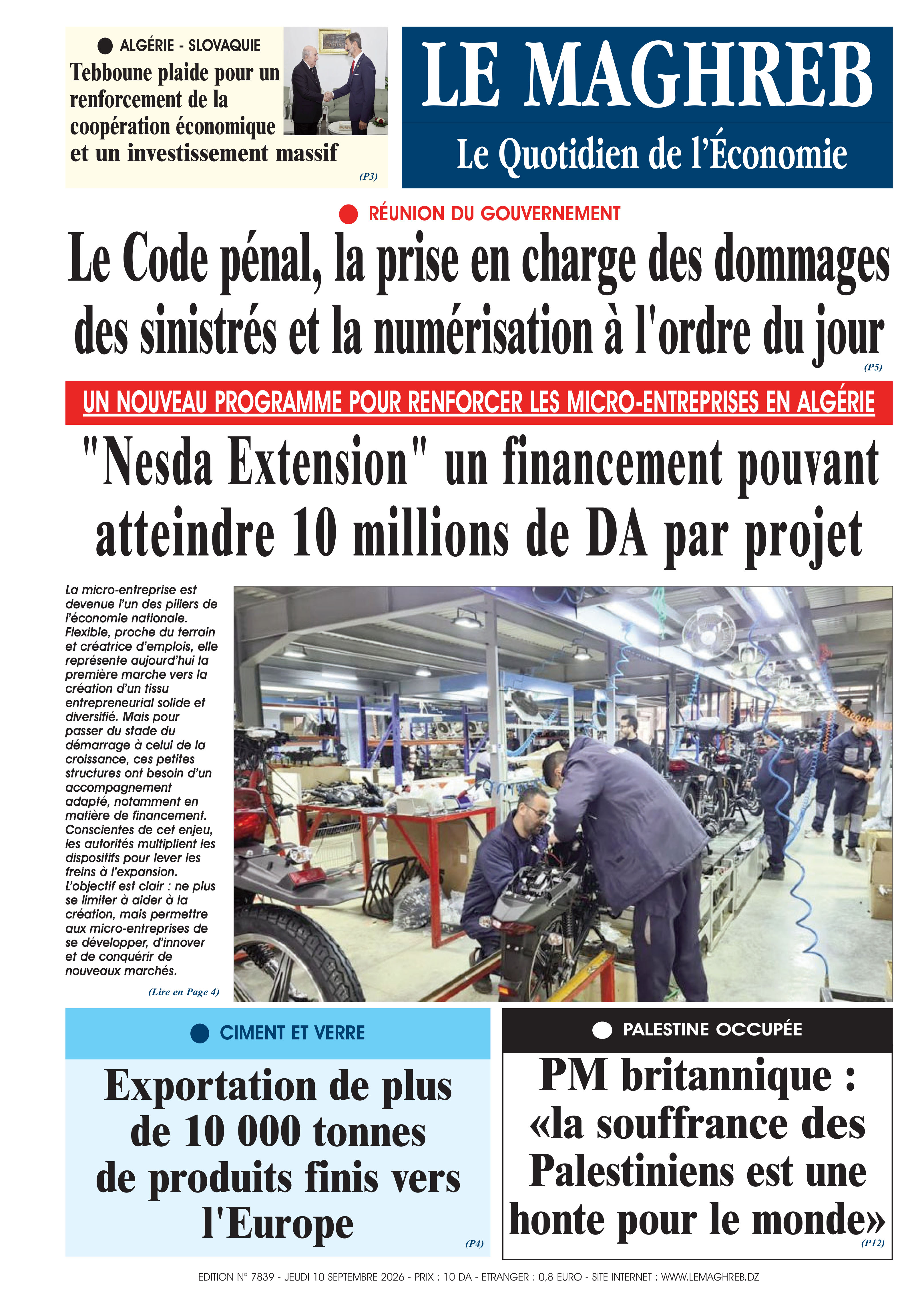 Édition du 2026-09-10
