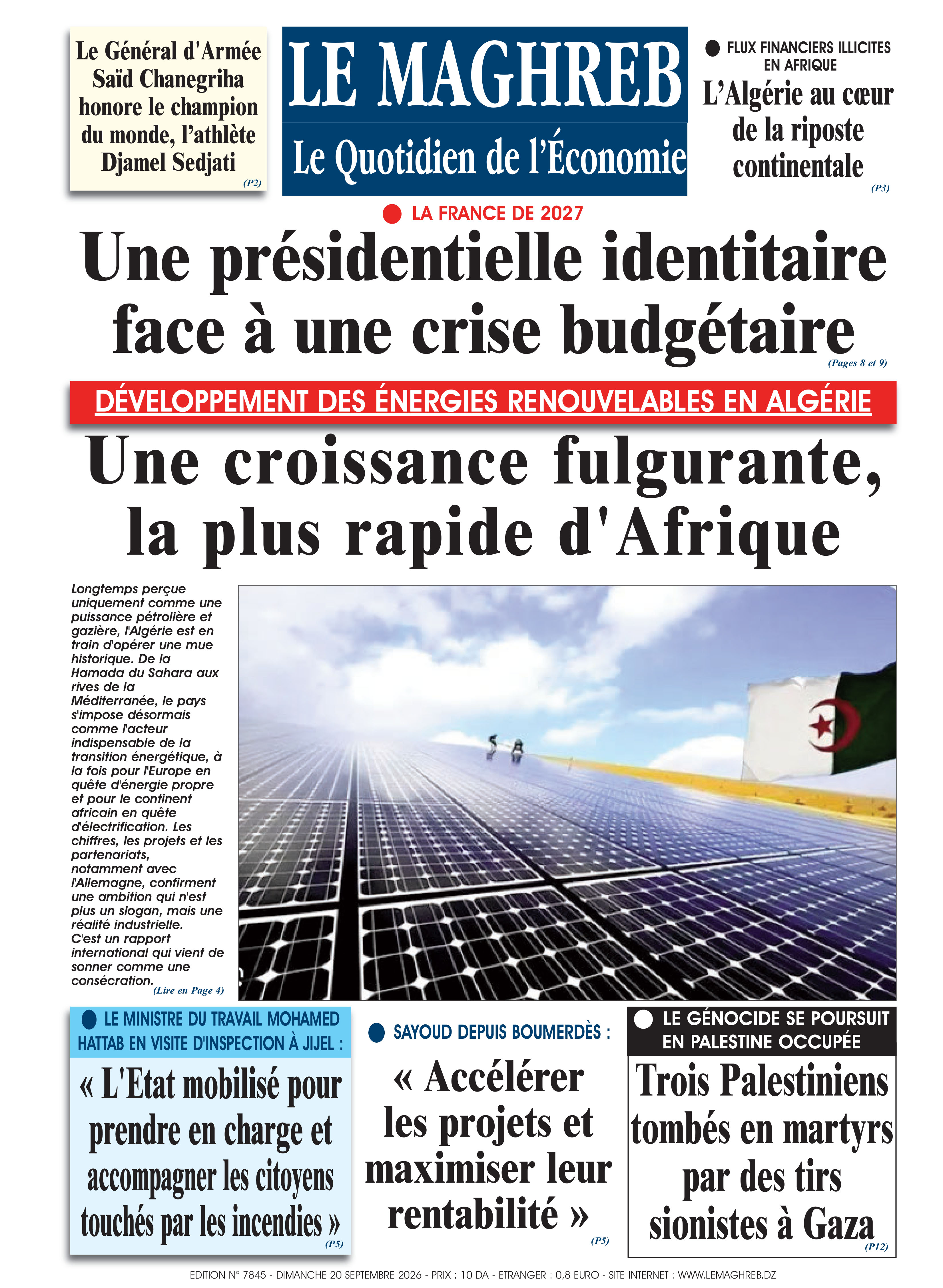 Édition du 2026-09-20