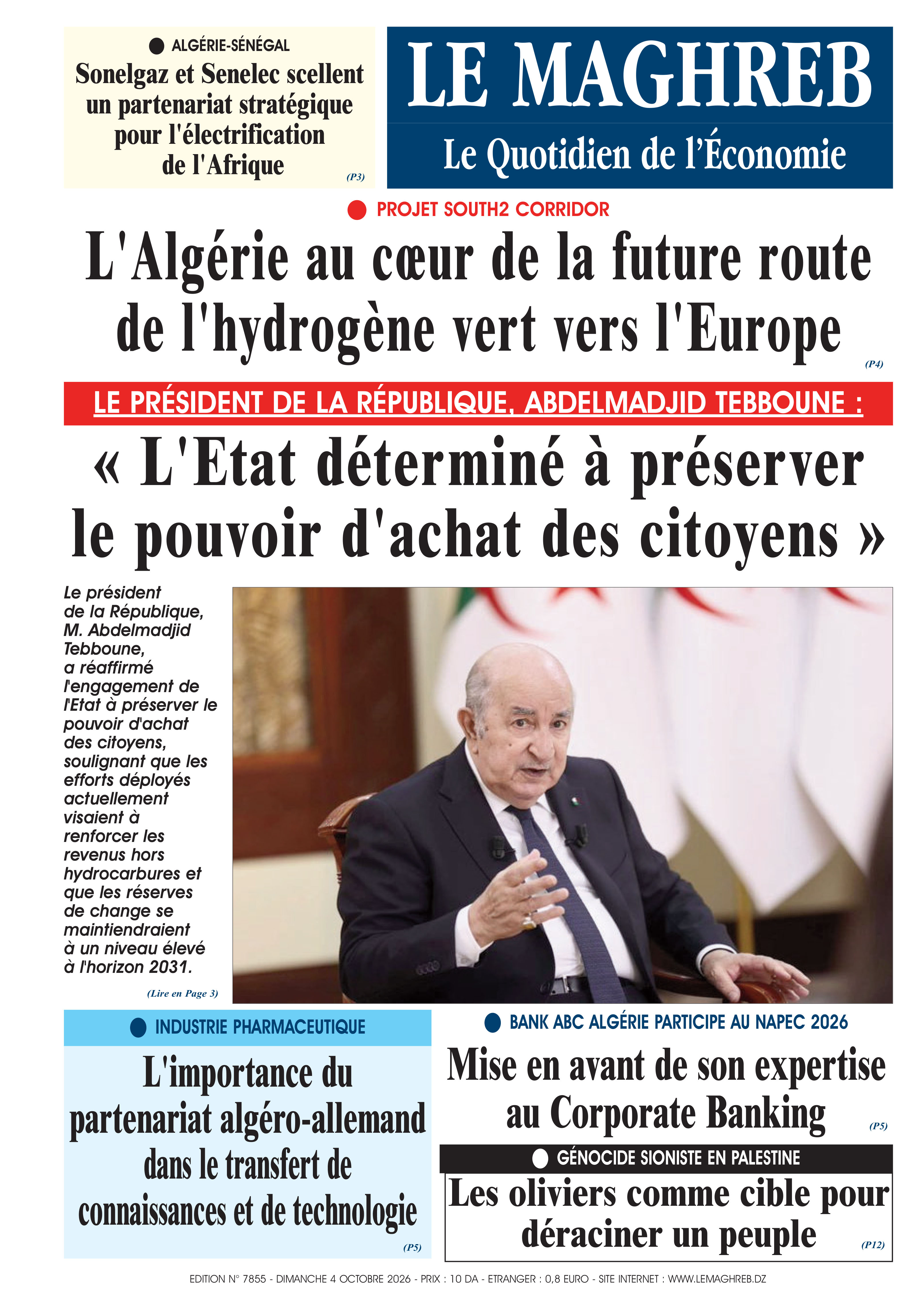 Édition du 2026-10-04