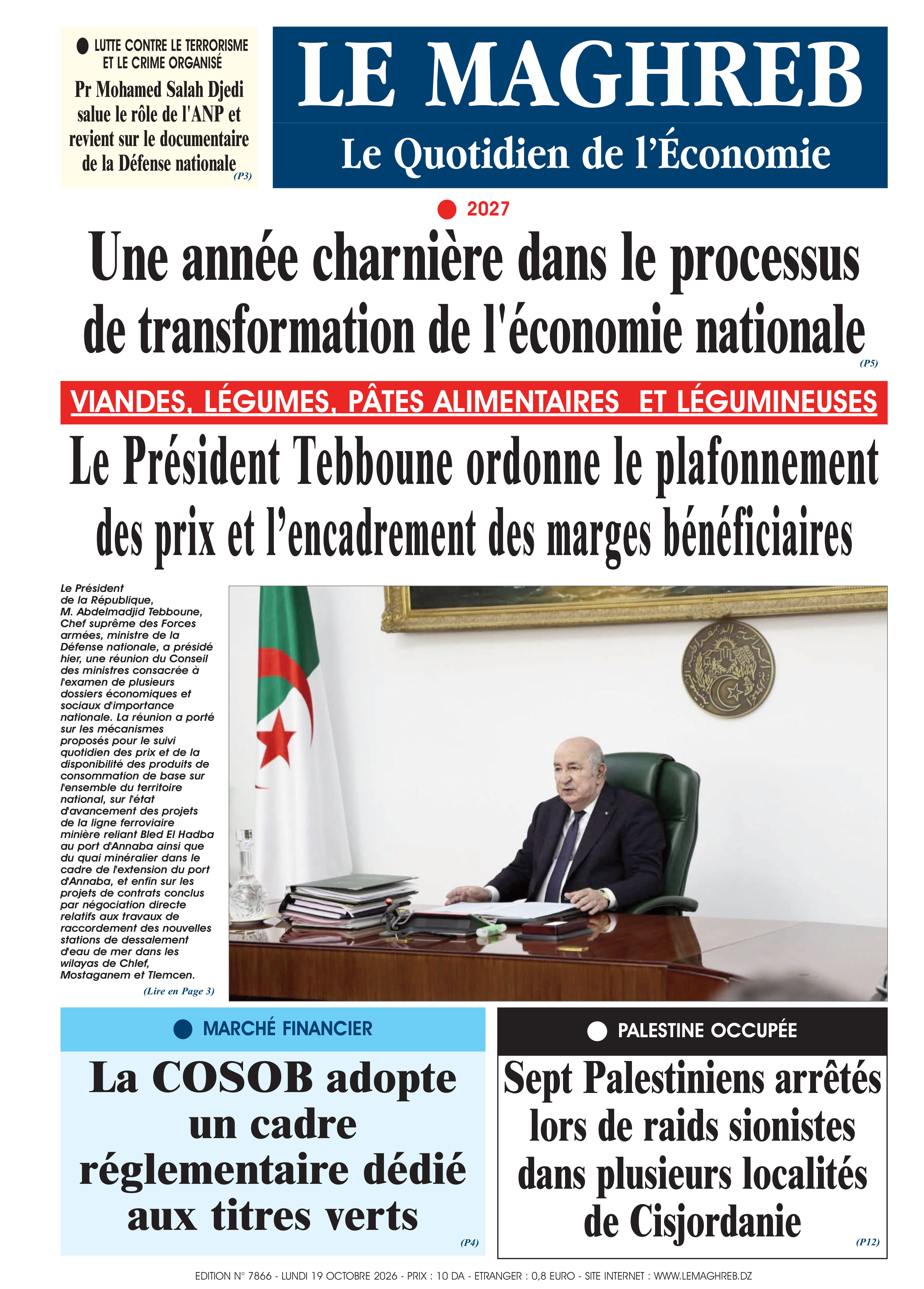 Édition du 2026-10-20