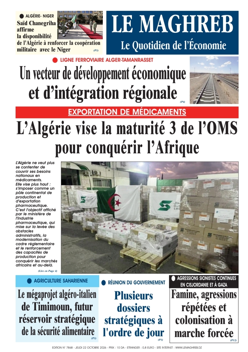 Édition du 2026-10-22