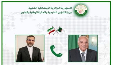 Photo of Entretien téléphonique entre M. Attaf et le ministre iranien par intérim des Affaires étrangères