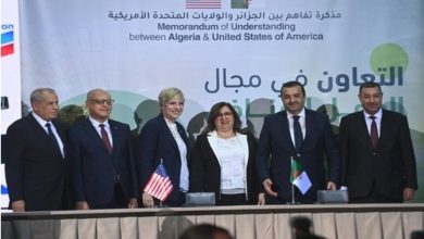 Photo of Signature d’un mémorandum d’accord entre l’Algérie et les USA dans le domaine de l’action pour le climat